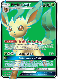 Carte Pokémon Phyllali GX 139
