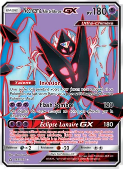 Carte Pokémon Necrozma Ailes de l’Aurore GX 143