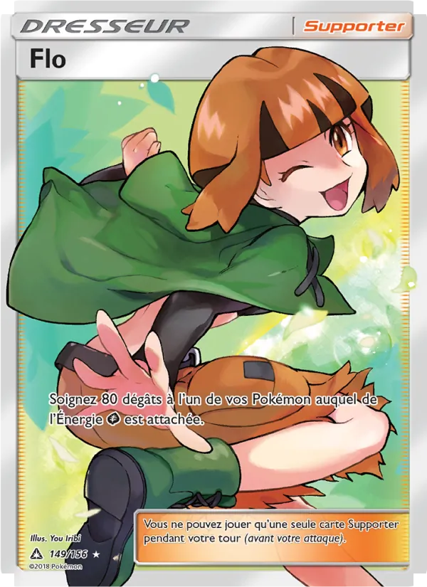 Carte Pokémon Flo 149/156 de l'extension Ultra-Prisme