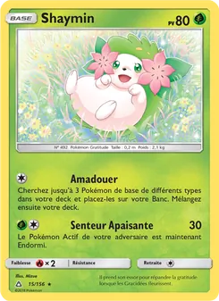Carte Pokémon Shaymin 15