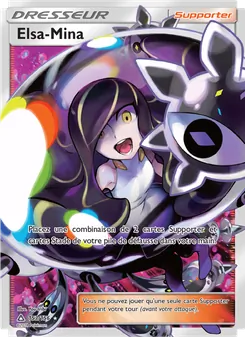 Carte Pokémon Elsa-Mina 153