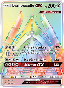 Carte Pokémon Bamboiselle GX 162