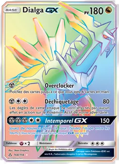 Carte Pokémon Dialga GX 164