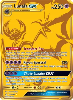Carte Pokémon Lunala GX 172 — Ultra-Prisme