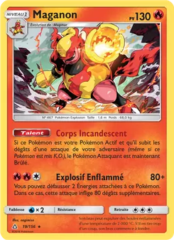 Carte Pokémon Maganon 19