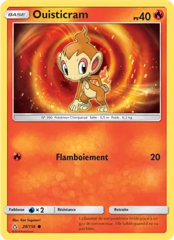 Carte Pokémon Ouisticram 20