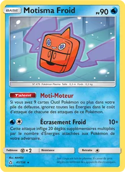 Carte Pokémon Motisma Froid 41 — Ultra-Prisme