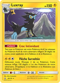 Carte Pokémon Luxray 48