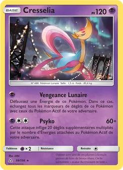 Carte Pokémon Cresselia 59 — Ultra-Prisme