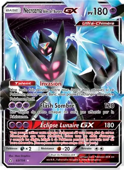 Carte Pokémon Necrozma Ailes de l’Aurore GX 63