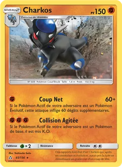 Carte Pokémon Charkos 65