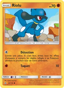 Carte Pokémon Riolu 66