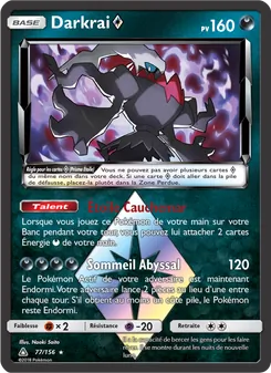 Carte Pokémon Darkrai ◇ 77