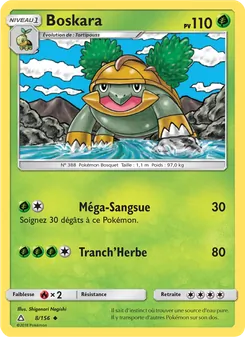 Carte Pokémon Boskara 8