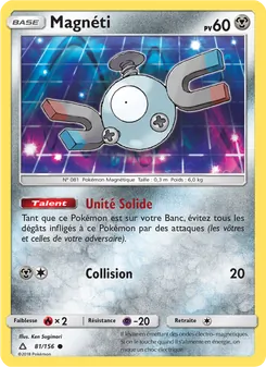 Carte Pokémon Magnéti 81