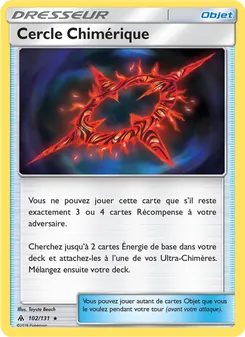 Carte Pokémon Cercle Chimérique 102
