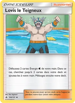 Carte Pokémon Lovis le Teigneux 104