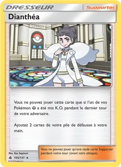 Carte Pokémon Dianthéa 105