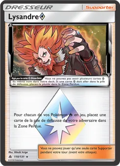 Carte Pokémon Lysandre ◇ 110