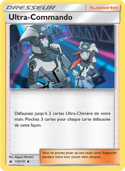 Carte Pokémon Ultra-Commando 114