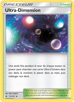 Carte Pokémon Ultra-Dimension 115