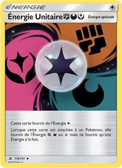 Carte Pokémon Énergie Unitaire FightingDarknessFairy 118
