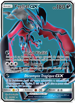 Carte Pokémon Yveltal GX 124 — Lumière Interdite