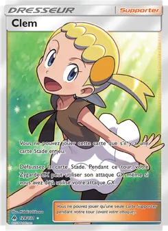 Carte Pokémon Clem 128