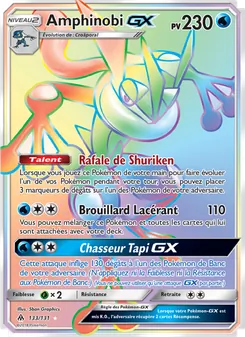 Carte Pokémon Amphinobi GX 133