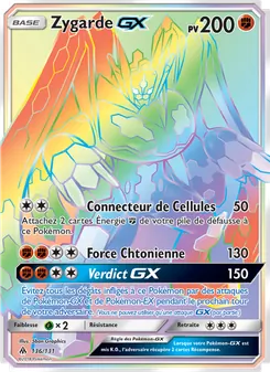 Carte Pokémon Zygarde GX 136
