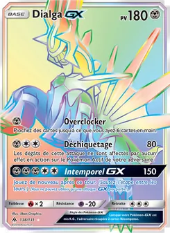 Carte Pokémon Dialga GX 138