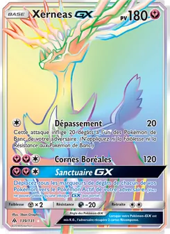 Carte Pokémon Xerneas GX 139