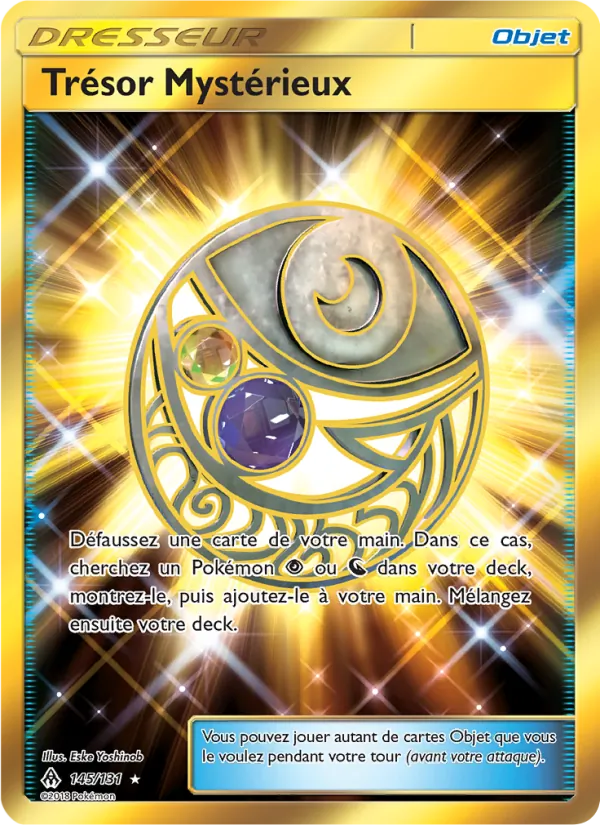 Carte Pokémon Trésor Mystérieux 145/131 de l'extension Lumière Interdite