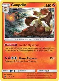Carte Pokémon Goupelin 17