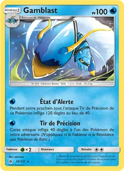 Carte Pokémon Gamblast 26