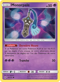 Carte Pokémon Monorpale 46