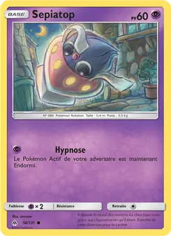Carte Pokémon Sepiatop 50 — Lumière Interdite