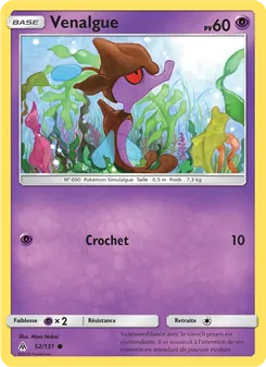 Carte Pokémon Venalgue 52