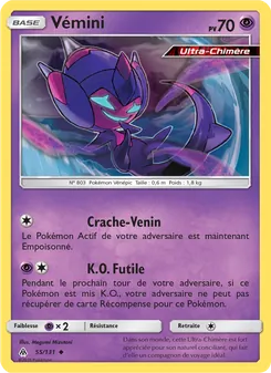 Carte Pokémon Vémini 55