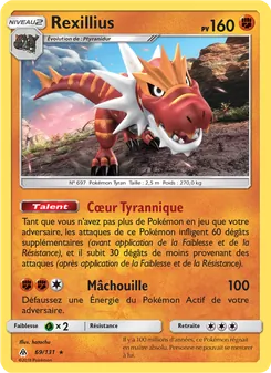 Carte Pokémon Rexillius 69