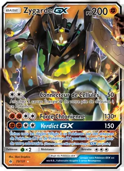 Carte Pokémon Zygarde GX 73