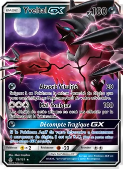 Carte Pokémon Yveltal GX 79