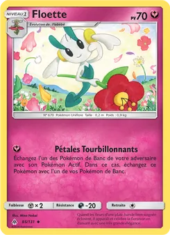 Carte Pokémon Floette 85