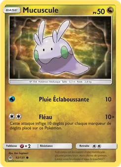 Carte Pokémon Mucuscule 92 — Lumière Interdite