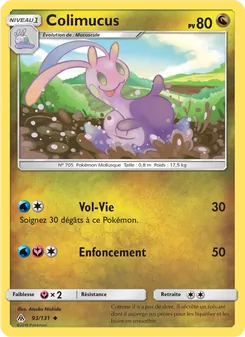 Carte Pokémon Colimucus 93