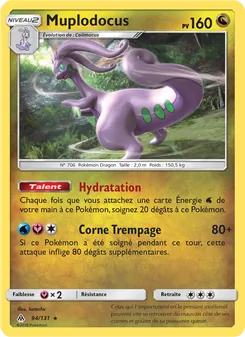 Carte Pokémon Muplodocus 94