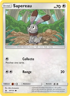 Carte Pokémon Sapereau 97