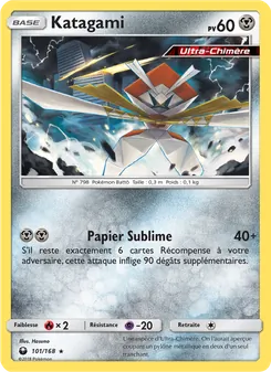 Carte Pokémon Katagami 101