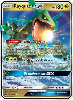 Carte Pokémon Rayquaza GX 109
