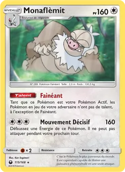 Carte Pokémon Monaflèmit 115